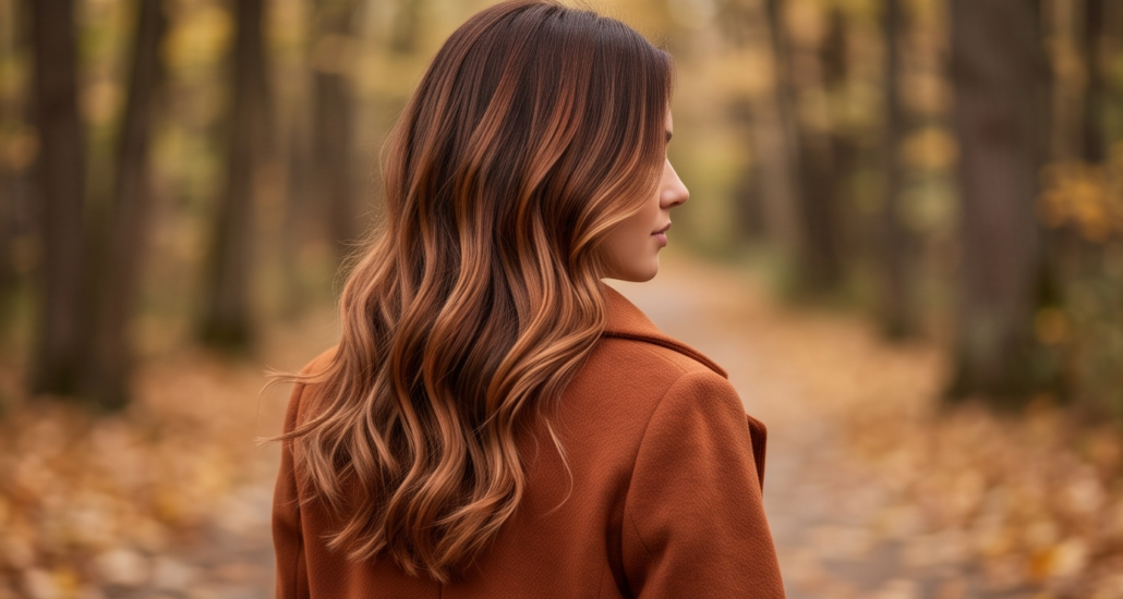 Spiced Amber & Cinnamon Balayage